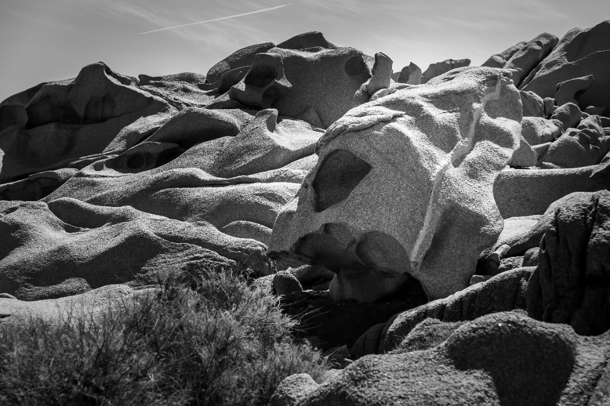 Geografia ossea — Valle della Luna, Capo Testa, Italia