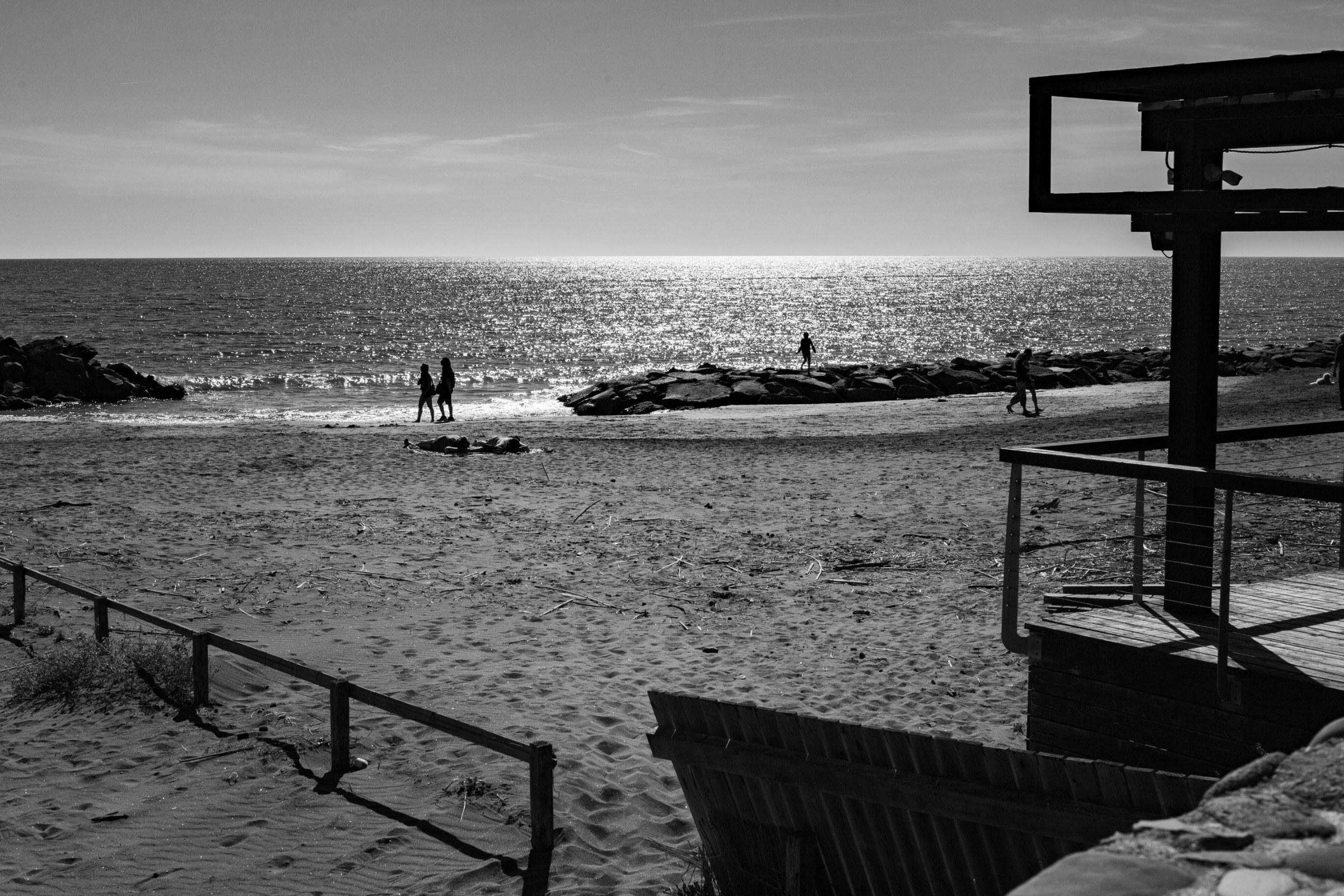 Figure contro luce