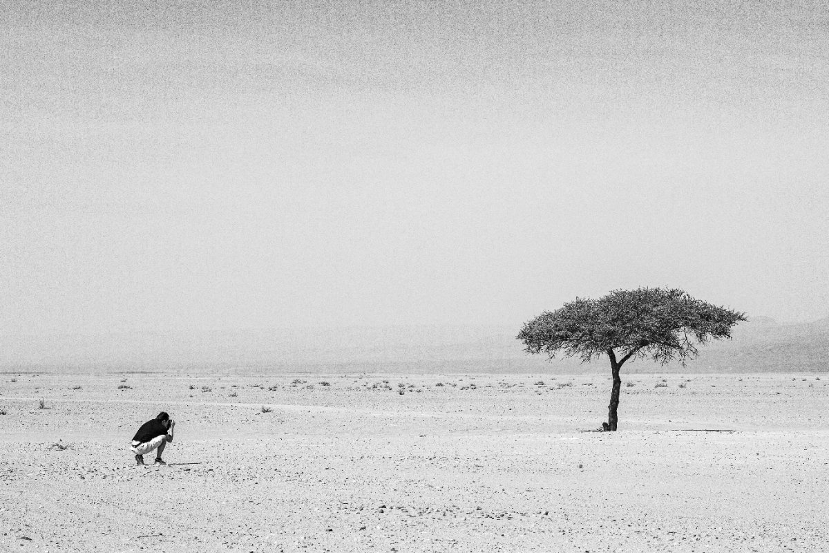 Posición del fotógrafo — Sahara