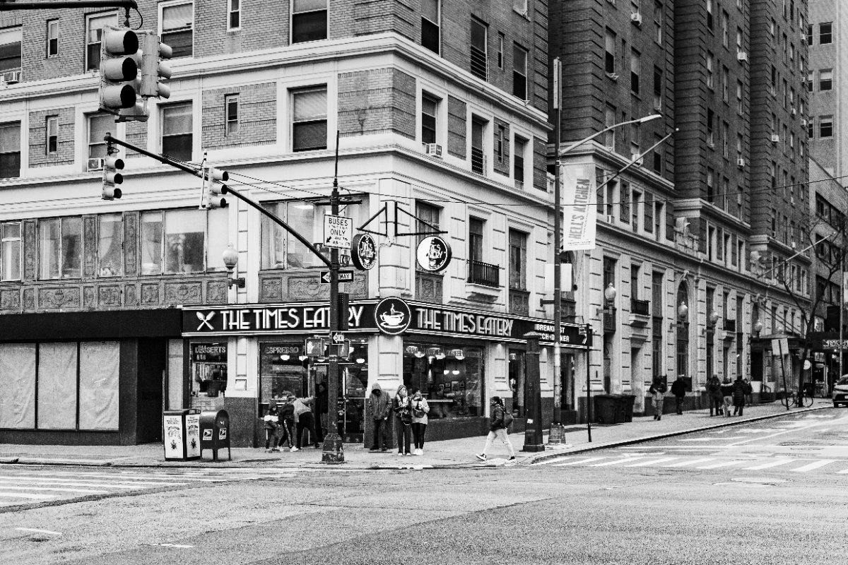Angolo a Hell's Kitchen — New York, USA